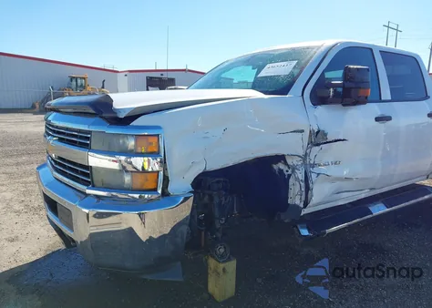 2015 Chevrolet Silverado 2500Hd Wt из США, поврежденный, VIN 1GC1KUEG7FF557005